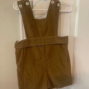 Kayce Hughes Corduroy Romper